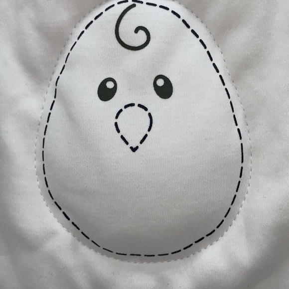 Nested Bean Zen Sack Classic Sleep Sack Bag Size 0-6 Months White Grey Baby - Picture 2 of 7